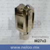 HORQUILLA Y M27x2 CILINDRO 125 MM NEUMATICO ISO DNC CLEVIS DOBLE PARA SUJECION EN MAQUINAS EN SAN LUIS POTOSI