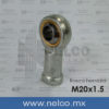 ROTULA DE OJO M20x1.5 PARA CILINDRO 80 MM 100 MM ROSCA METRICA ARTICULACION PARA PERNO MAQUINARIA EN HIDALGO