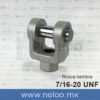 HORQUILLA Y 7/16-20 PARA NFPA CILINDRO PISTON NEUMATICO