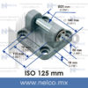 CLEVIS DOBLE 125 MM CILINDRO NEUMATICO PISTONES NEUMATICOS DE AIRE PARA MONTAJE MAQUINAS AUTOMATIZACIONES INDUSTRIALES MONTERREY